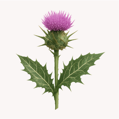 Extracto de Cardo Mariano (Silybum marianum)