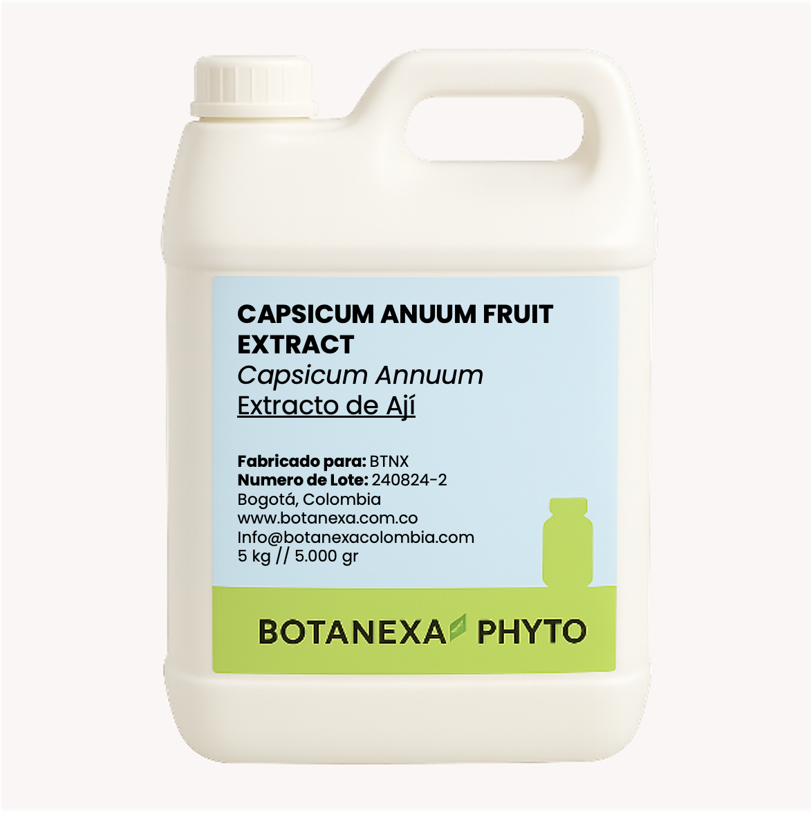 Extracto de Ají (Capsicum annuum)