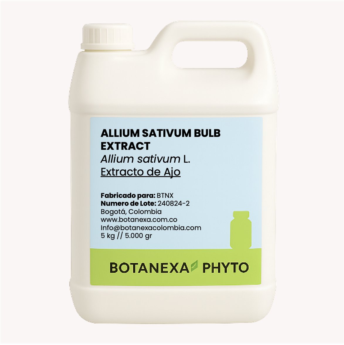 Extracto de Ajo (Allium sativum)