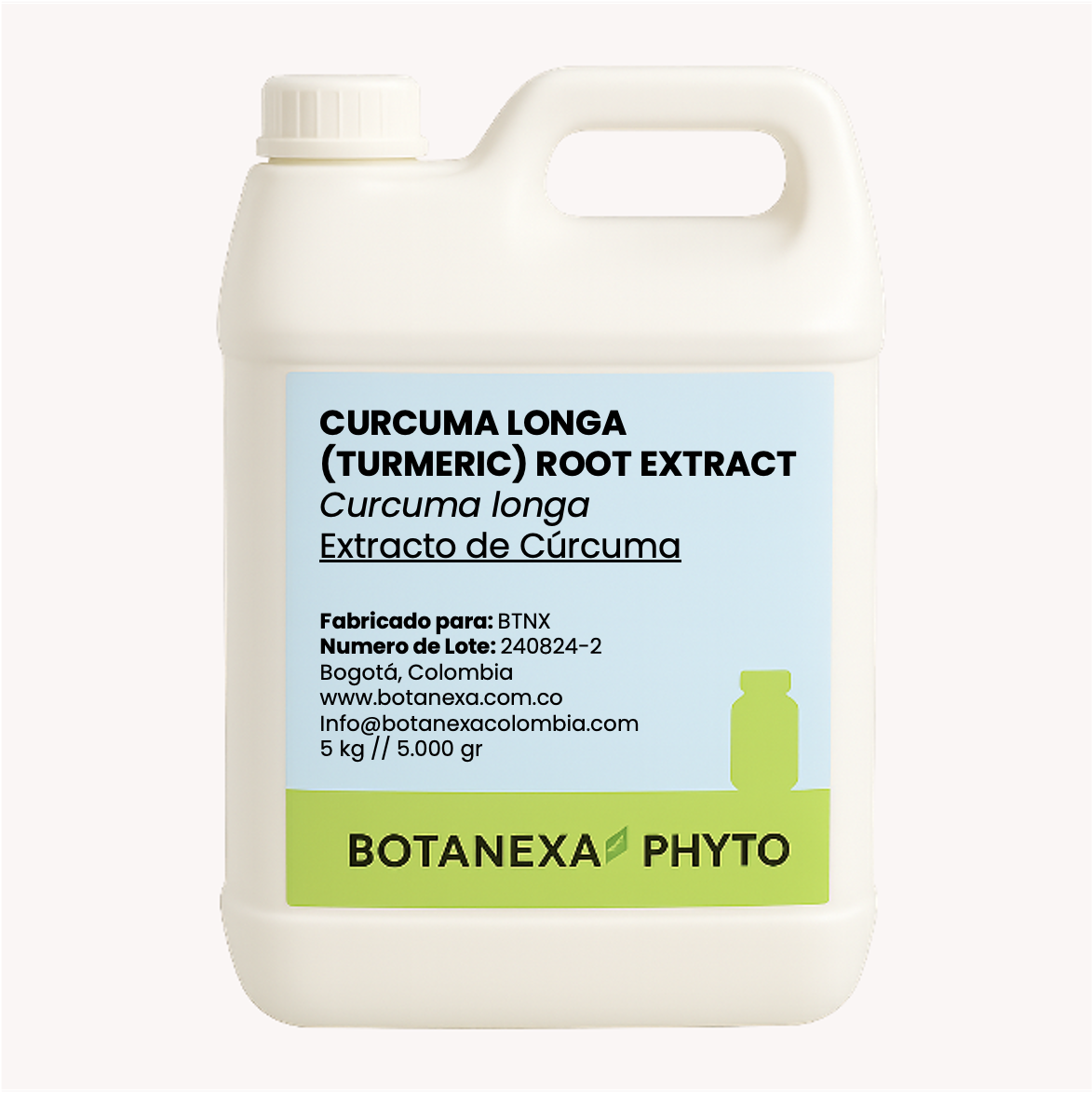 Extracto de Cúrcuma (Curcuma longa)