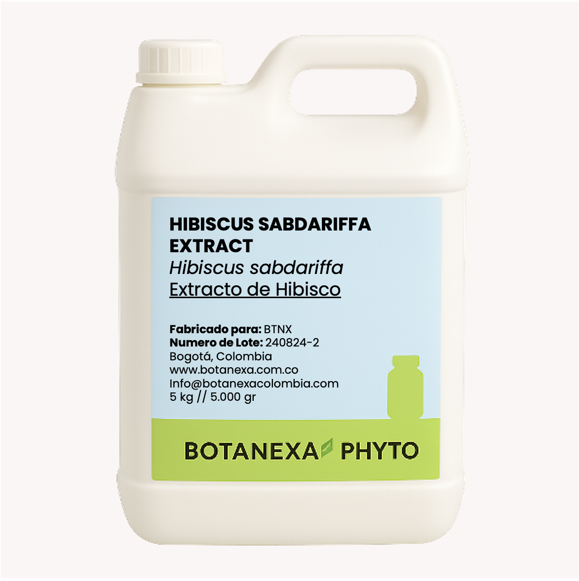 Extracto de Hibisco (Hibiscus sabdariffa)