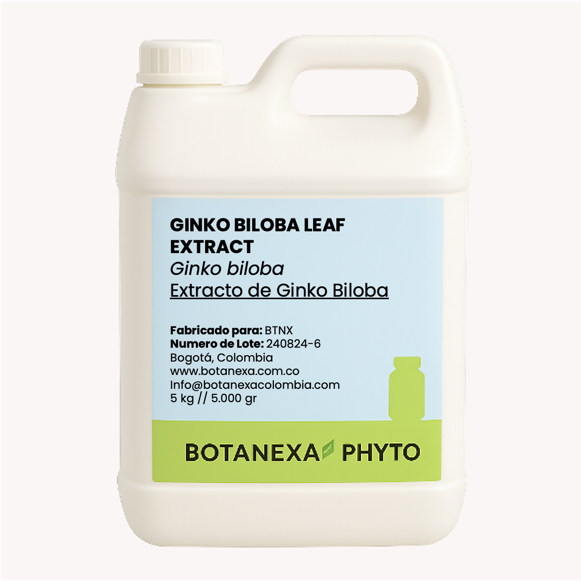 Extracto de Ginkgo biloba (Ginkgo biloba)