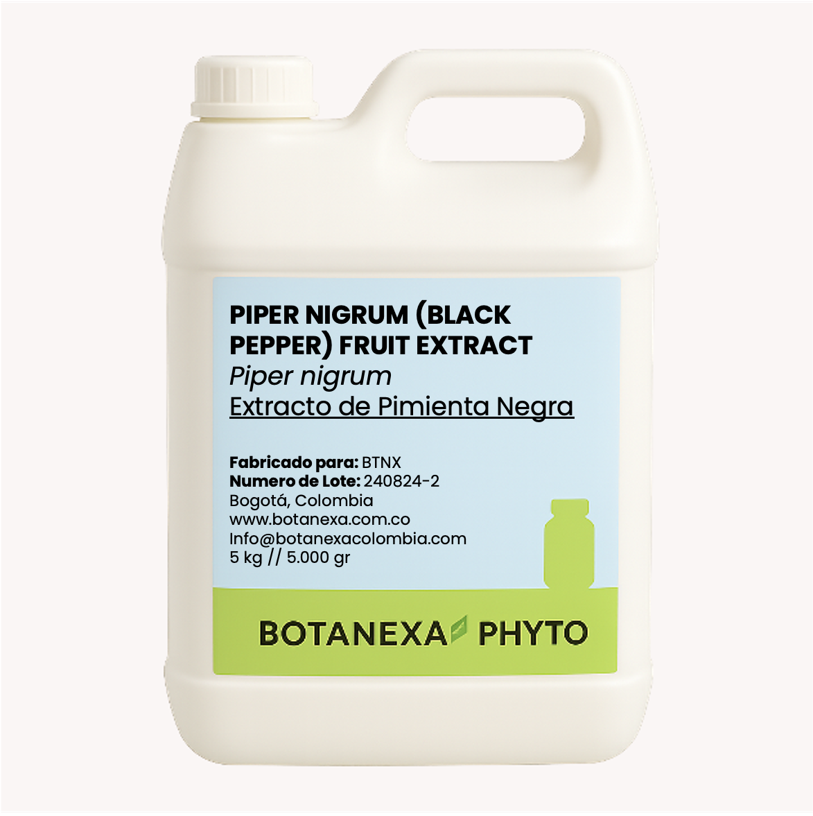 Extracto de Pimienta Negra (Piper nigrum)